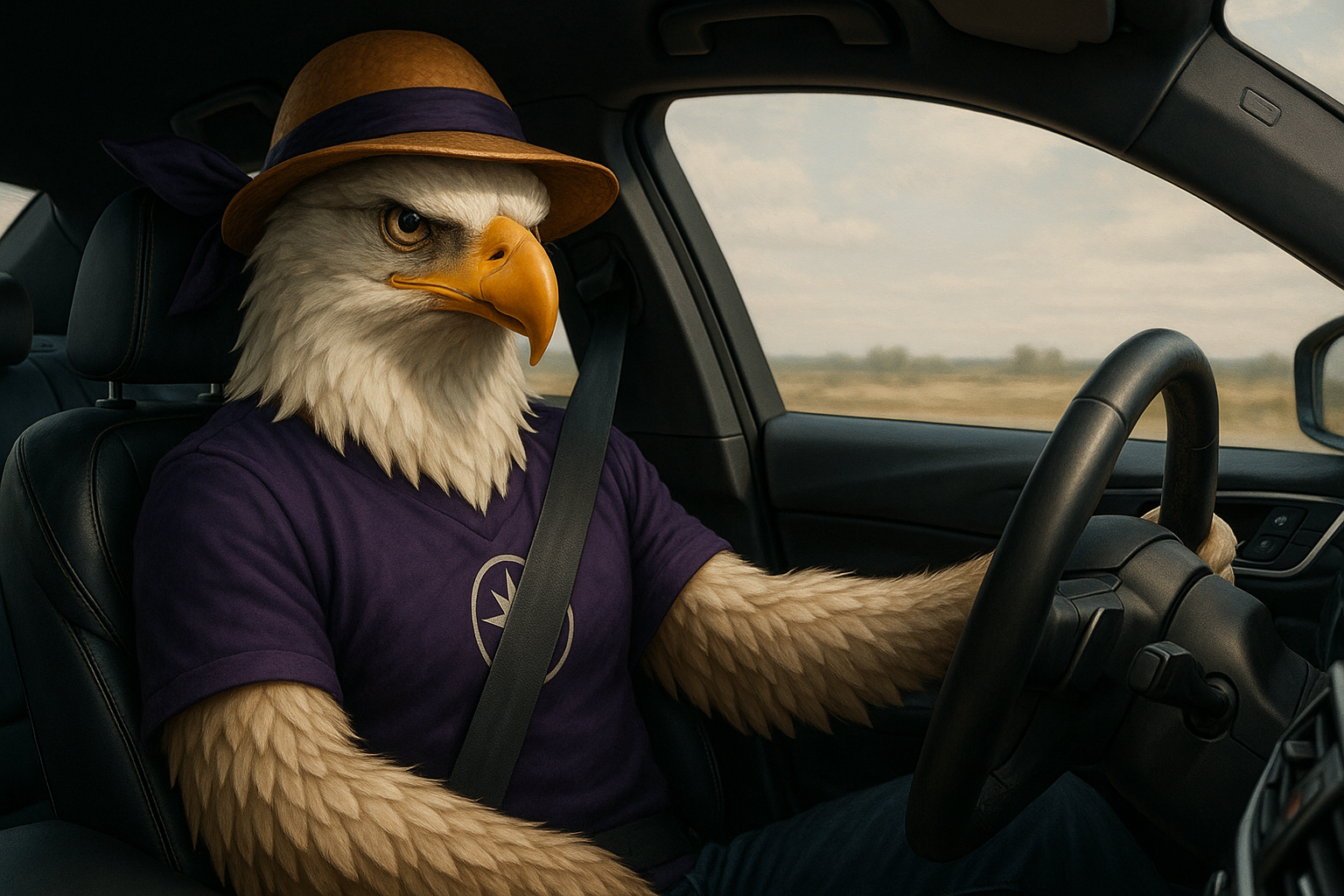 Élève en voiture